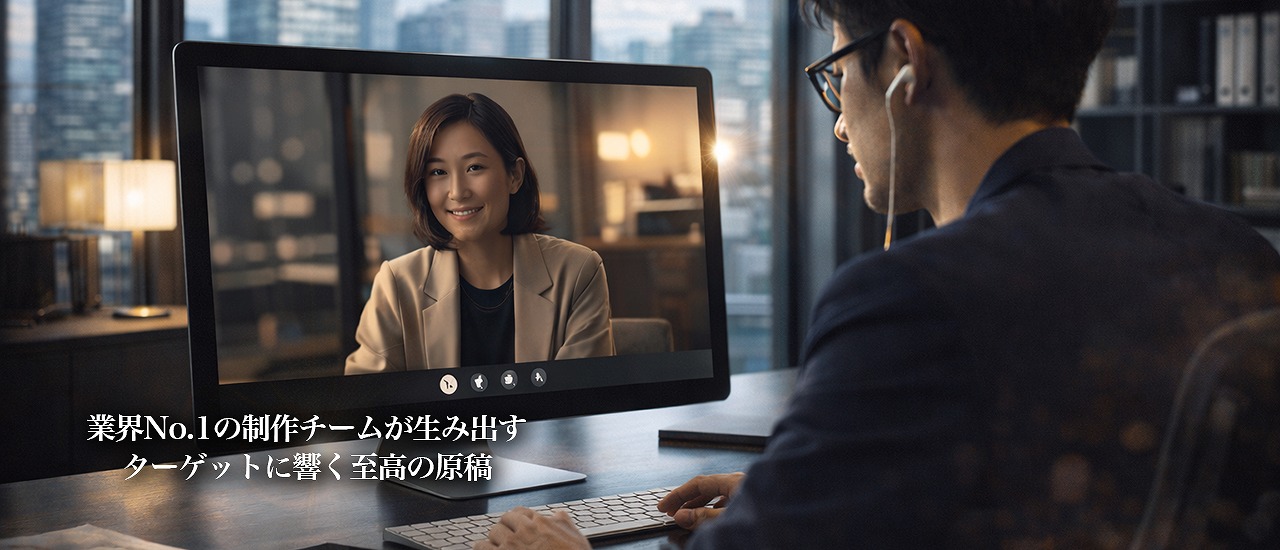 業界NO1の制作チーム