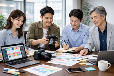 業界NO1の制作チーム